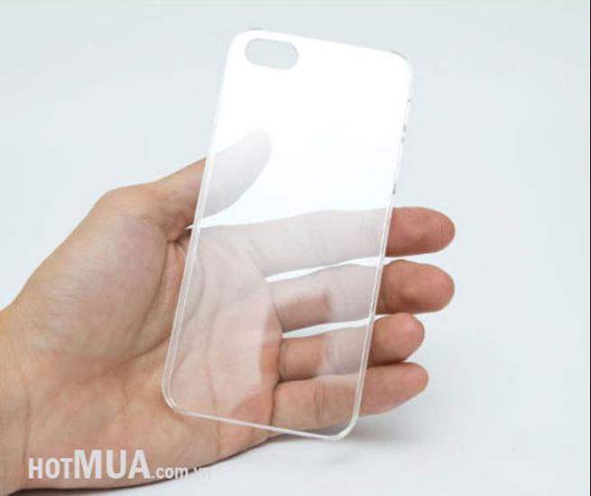 Ốp lưng silicon dẻo trong suốt cho IPhone 4/4s