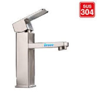 Củ sen inox304+vòi lavabo nóng lạnh inox304