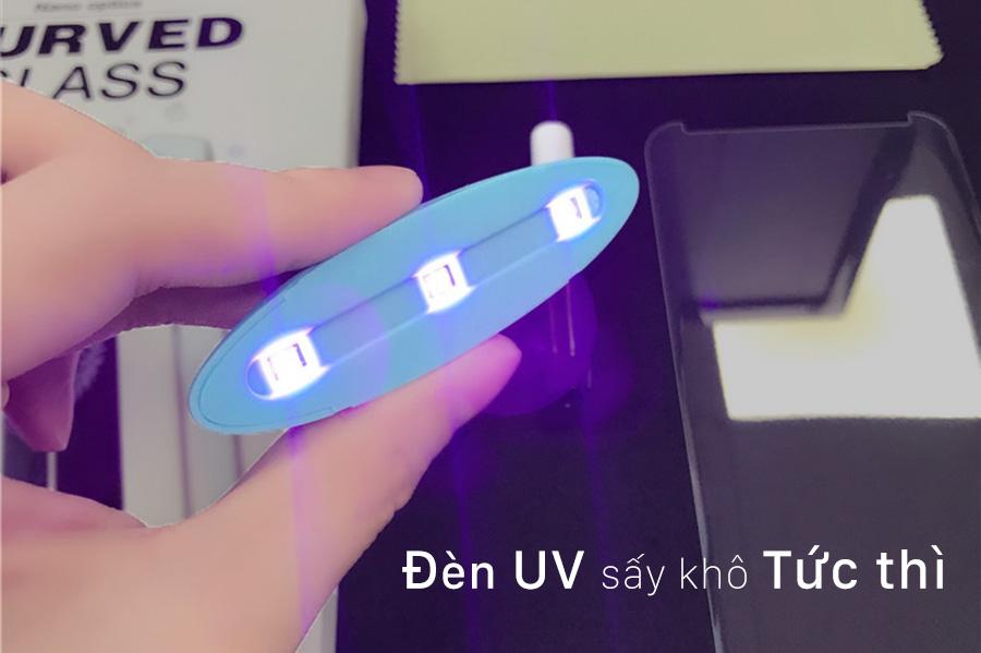 Miếng Dán Cường Lực Full Màn Keo Nước UV cho Samsung Galaxy Note 9