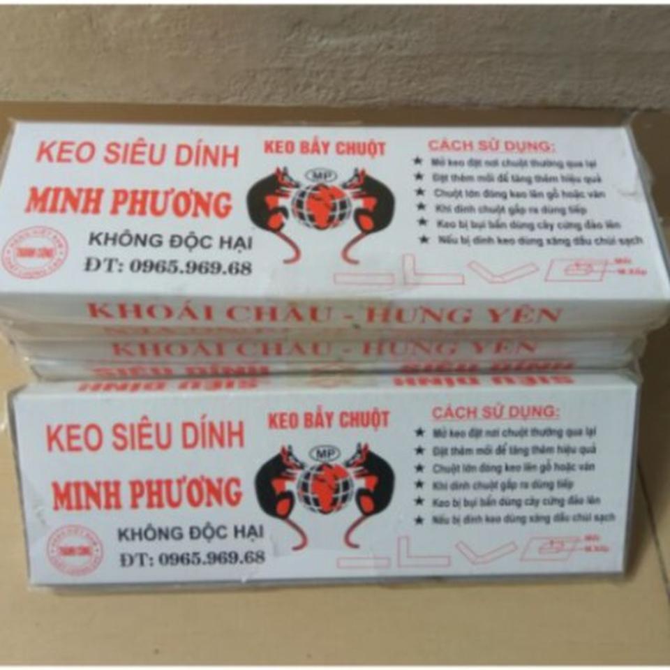 Combo 5 HỘP  keo siêu dính chuột (BẪY CHUỘT)