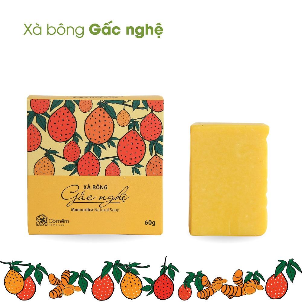 Xà bông Gấc Nghệ Cỏ Mềm