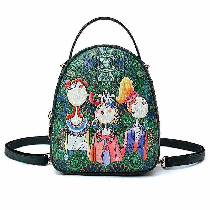 Balô rừng xanh mini