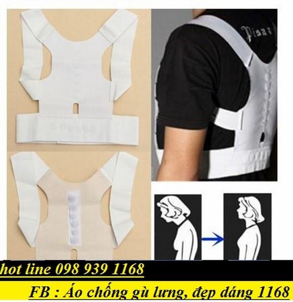 đai chống gù 12 nam châm định hình