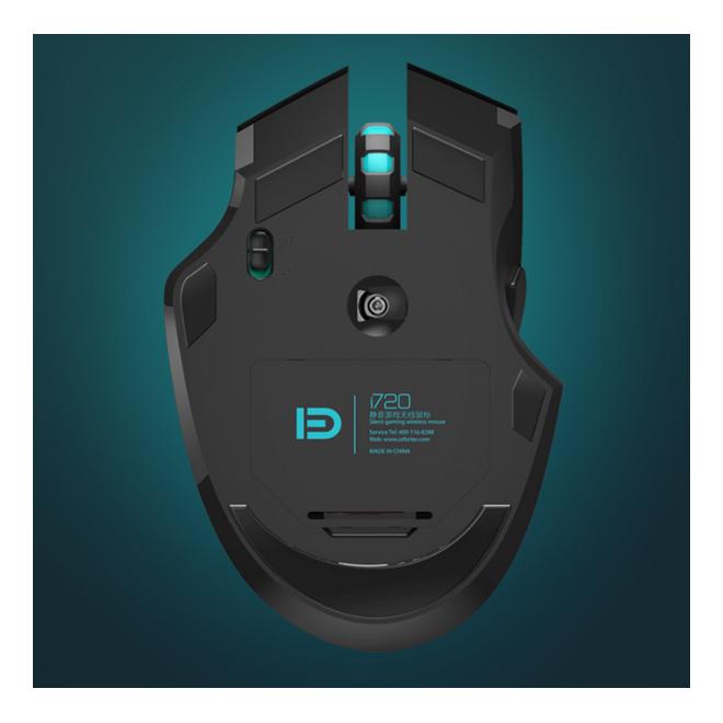 Chuột Game không dây Forter i720 (Đen)