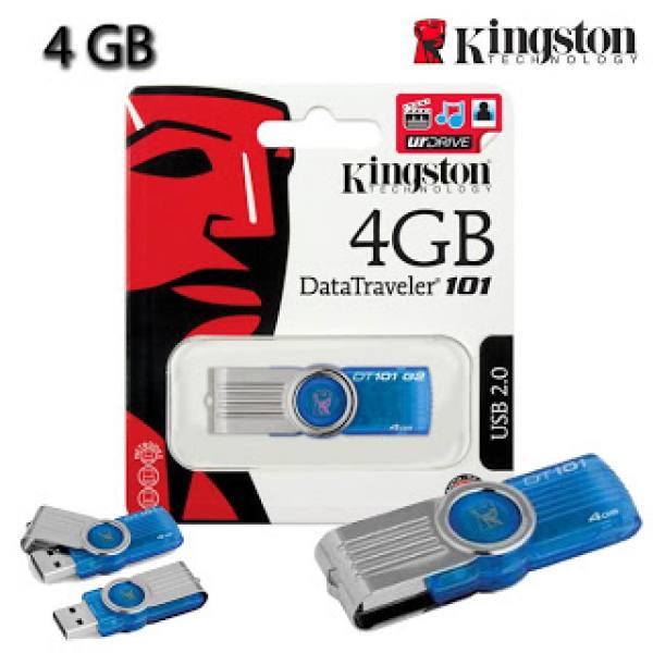 USB KINGSTON DT101 4GB đủ dung lượng, bảo hành 1 đổi 1