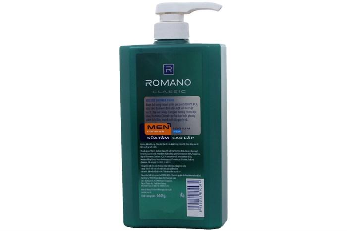 SỮA TẮM ROMANO CLASSIC 650ML