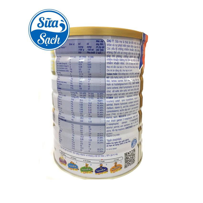 Sữa bột Similac IQ3 HMO 1.7kg