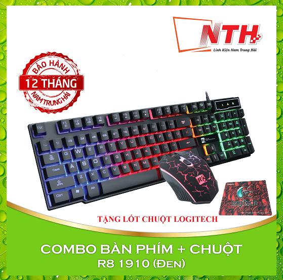 Combo bàn phím + chuột r8 1910