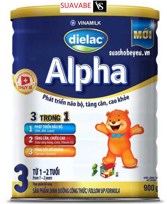 Sữa Dielac Alpha Step 3 - Vinamilk - 900g