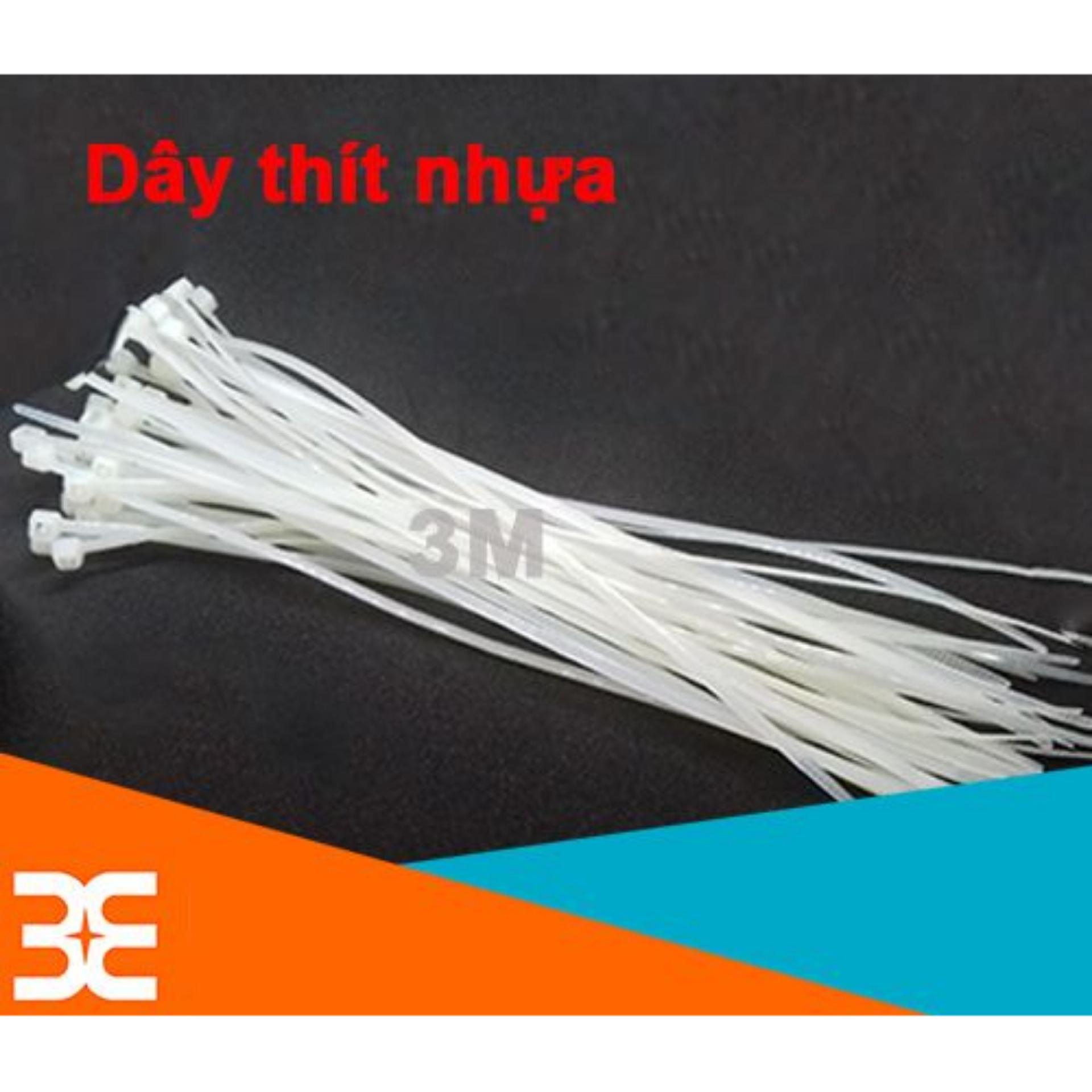 Gói 500 Dây Thít 4x200mm - Trắng