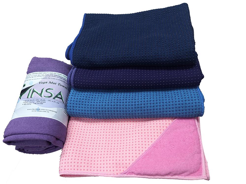 Khăn trải thảm tập yoga  VINSA ( 178*61 CM)