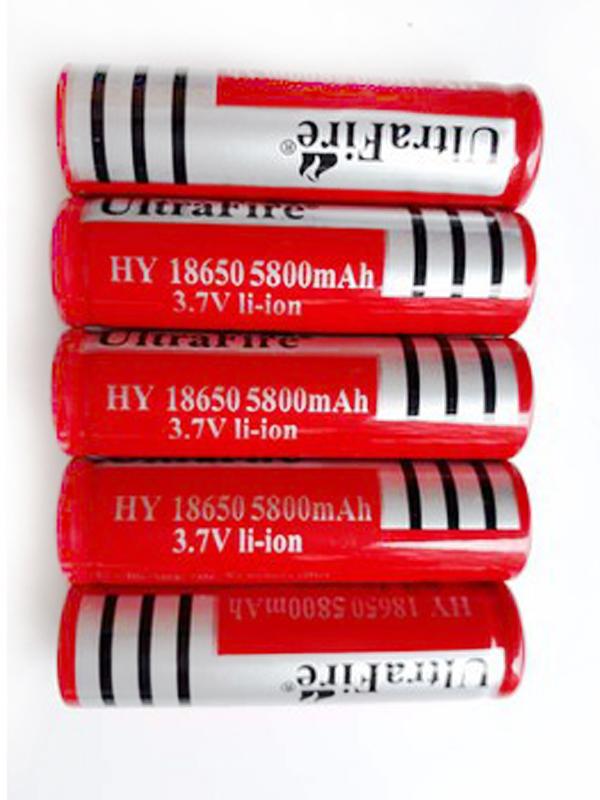 Pin sạc 18650 li-ion 3.7V 5800mAh