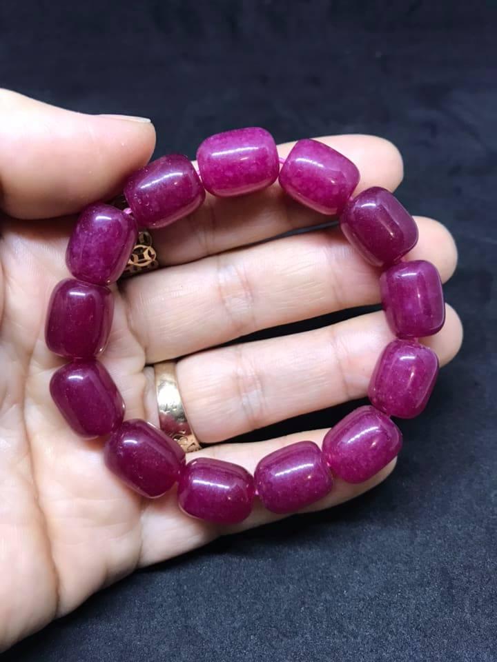 [HCM]VÒNG TAY LU THỐNG RUBY HỒNG NGỌC-10LY