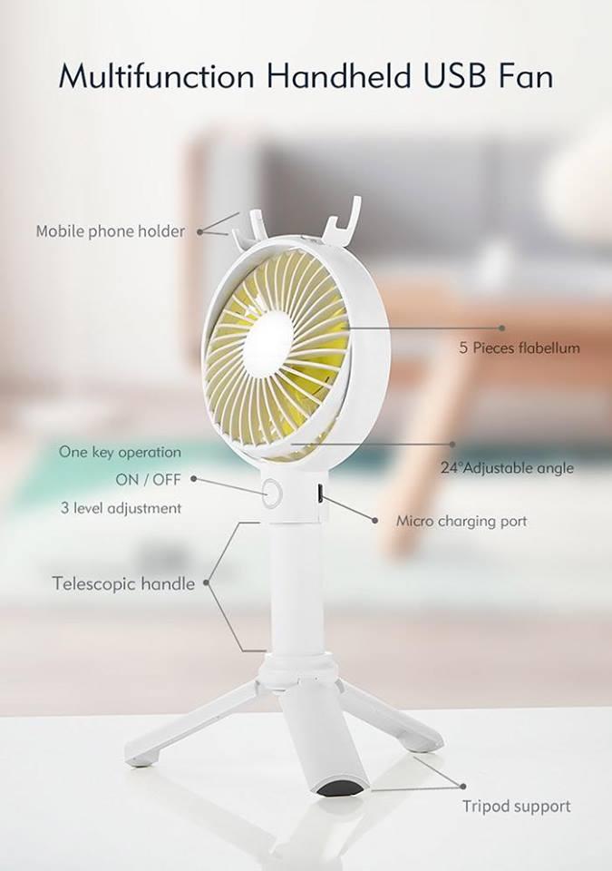 Quạt mini cầm tay hiệu Benks