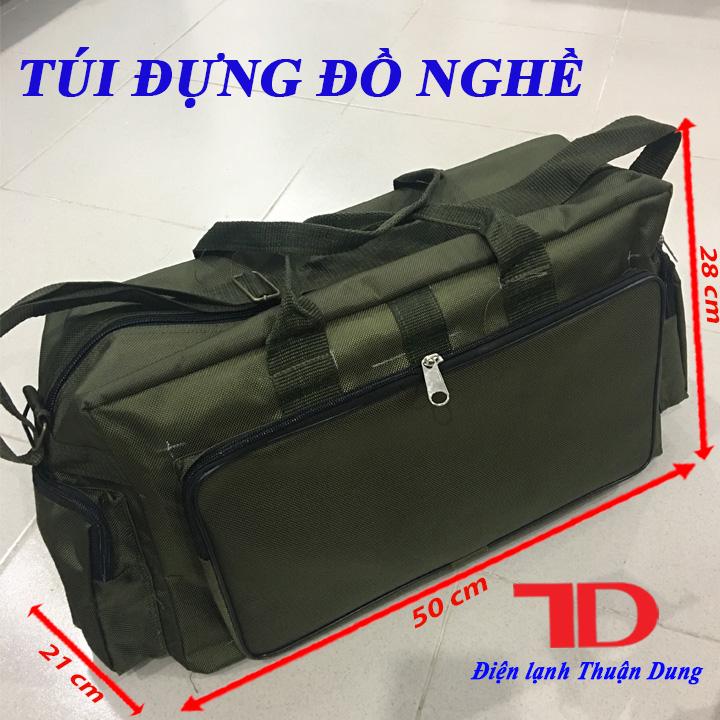 Túi đựng đồ nghề Sửa Chữa, Túi đồ nghề Loại Ngang Size Đại, Điện lạnh Thuận Dung