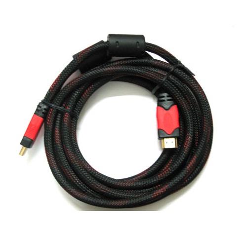 [HCM]Dây cáp 2 đầu HDMI 3 m Full HD  BỌC LƯỚI