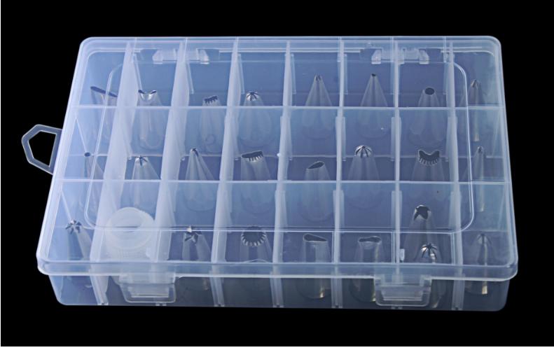 Bộ 24 đui bắt bông kem kèm chốt