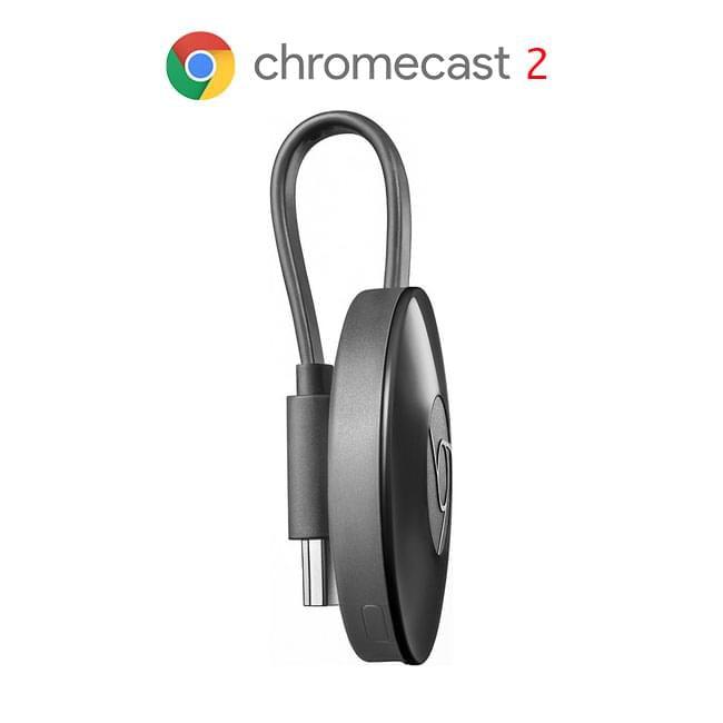 Thiết bị TV streaming Google Chromecast 2 - Date 2018