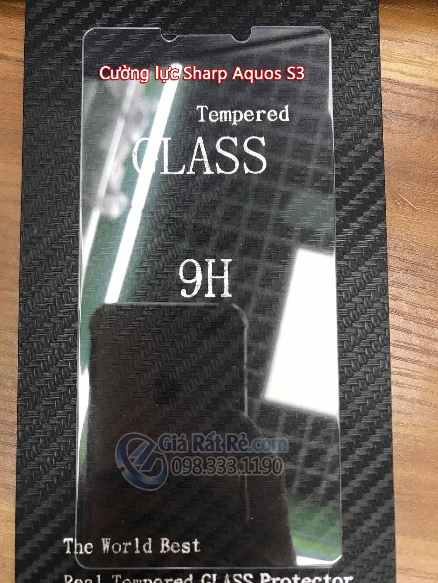 Dán cường lực SHARP AQUOS S3