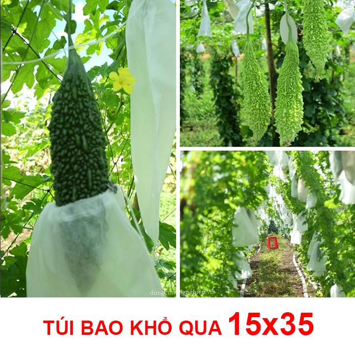 Bao trái cây Hoa Mai 15x35cm 100 cái