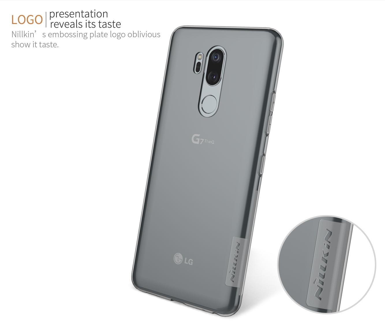 Ốp lưng silicon Nillkin cho LG G7 ThinQ