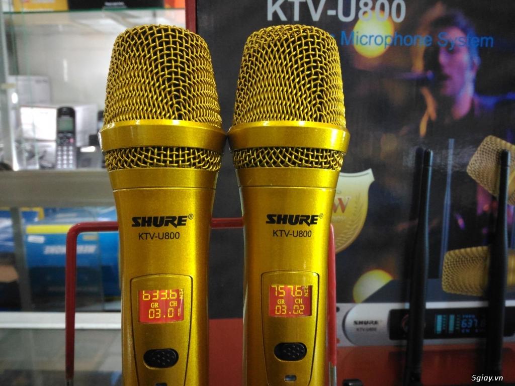 Micro không dây Shure KTV U800 4 ăngten