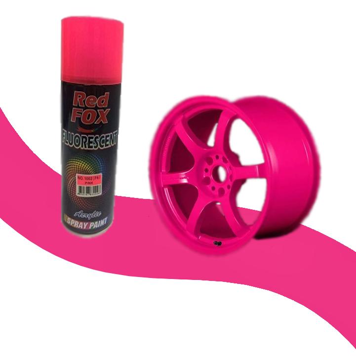 [HCM]Sơn xịt màu hồng nổi-Fluorescent Redfox