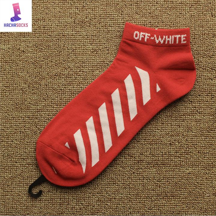 OW Diagonal Low-Cut Ankle Short Socks