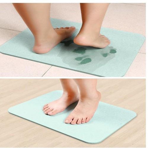 Thảm cứng đá Diatomite siêu thấm Nhật Bản cỡ lớn Moiss MS-60CM