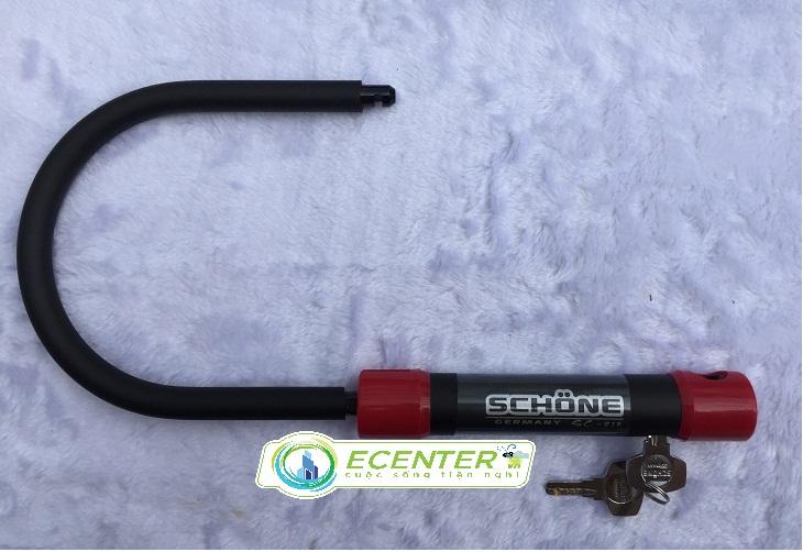 Khóa SCHONE SC-210 chữ U xe máy cao cấp ( Germany )