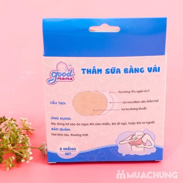 Lót thấm sữa giặt được Goodmama ( 8 miếng/ hộp)