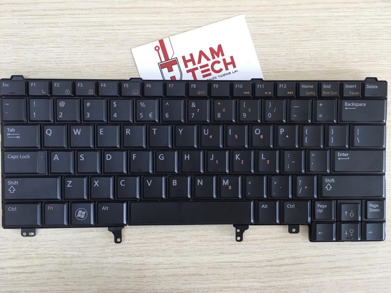 [HCM]BÀN PHÍM LAPTOP DELL LATITUDE E6420 E5420 E5430 E6220 E6320 E6430 XT3 0CN5HF - KHÔNG ĐÈN