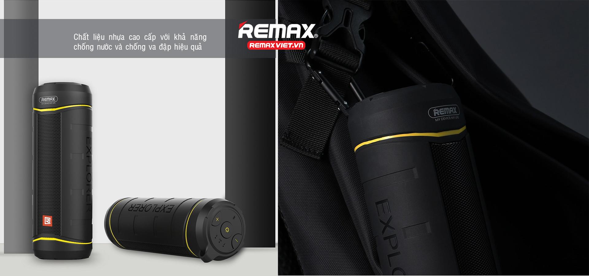 Loa Bluetooth xách tay chống nước Remax RB-M10
