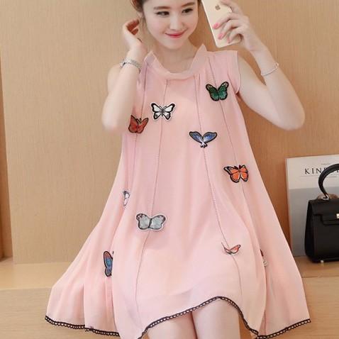 ĐẦM BẦU HỌA TIẾT BƯỚM
