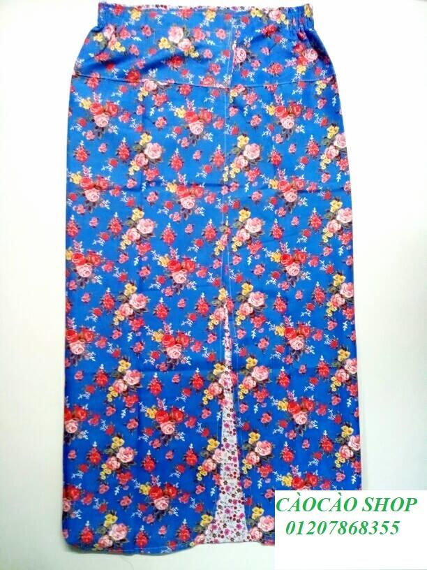 [HCM]Váy chống nắng 2 lớp hoa văn