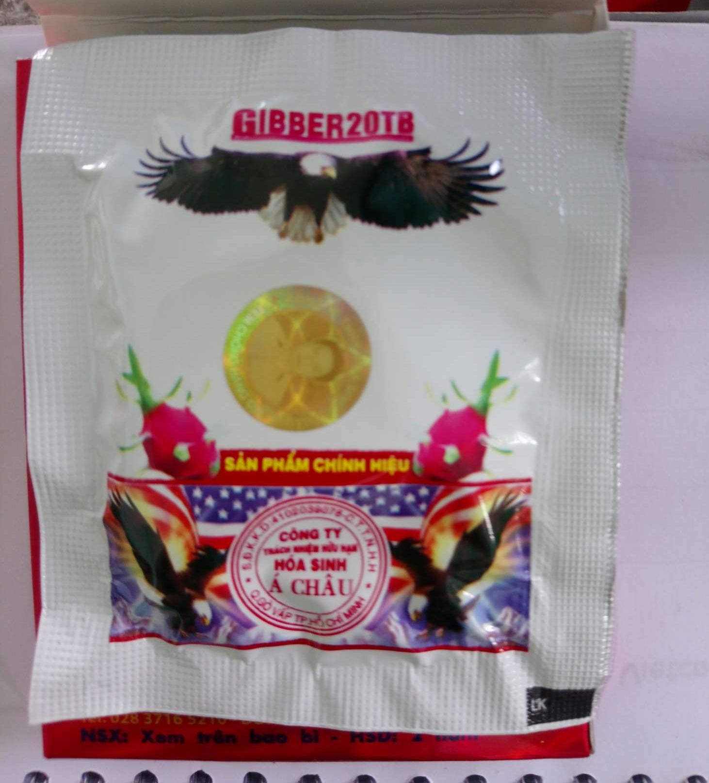 Kích thích sinh trưởng GA3 20% ( Gibberellic 20TB)