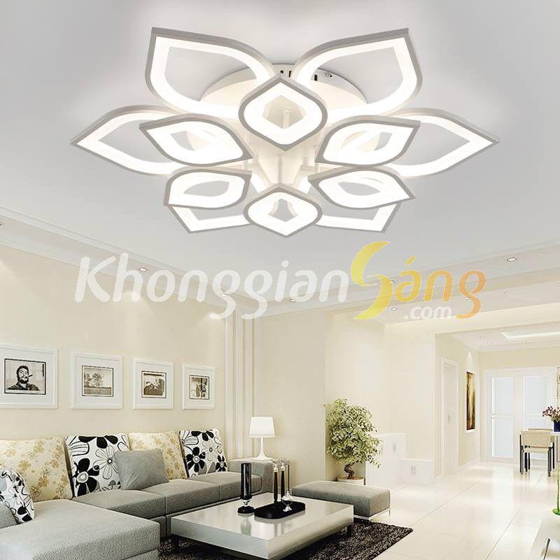 ĐÈN ỐP TRẦN CÁNH SEN (PHI ~900mm) KGCS-01