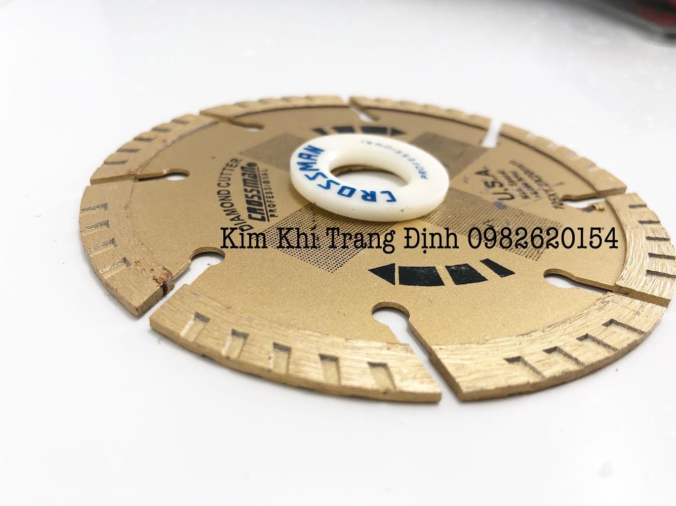 Lưỡi Cắt Gạch CROSSMAN 105x20mm (Cắt Khô) Siêu Bền