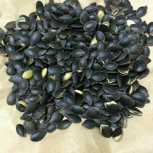 1kg hạt bí đen rang sẵn