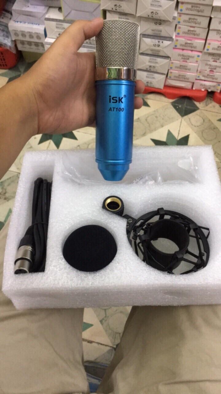 Mic hát thu âm AT-100 Hoa Vinh hát