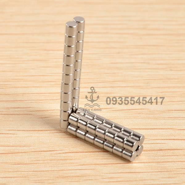combo 10 Nam châm tròn 6x5 mm