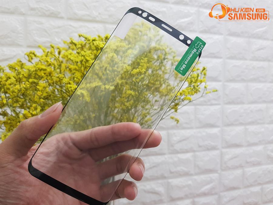 Miếng dán full màn hình Vmax cho Galaxy S8 Plus (Đen)