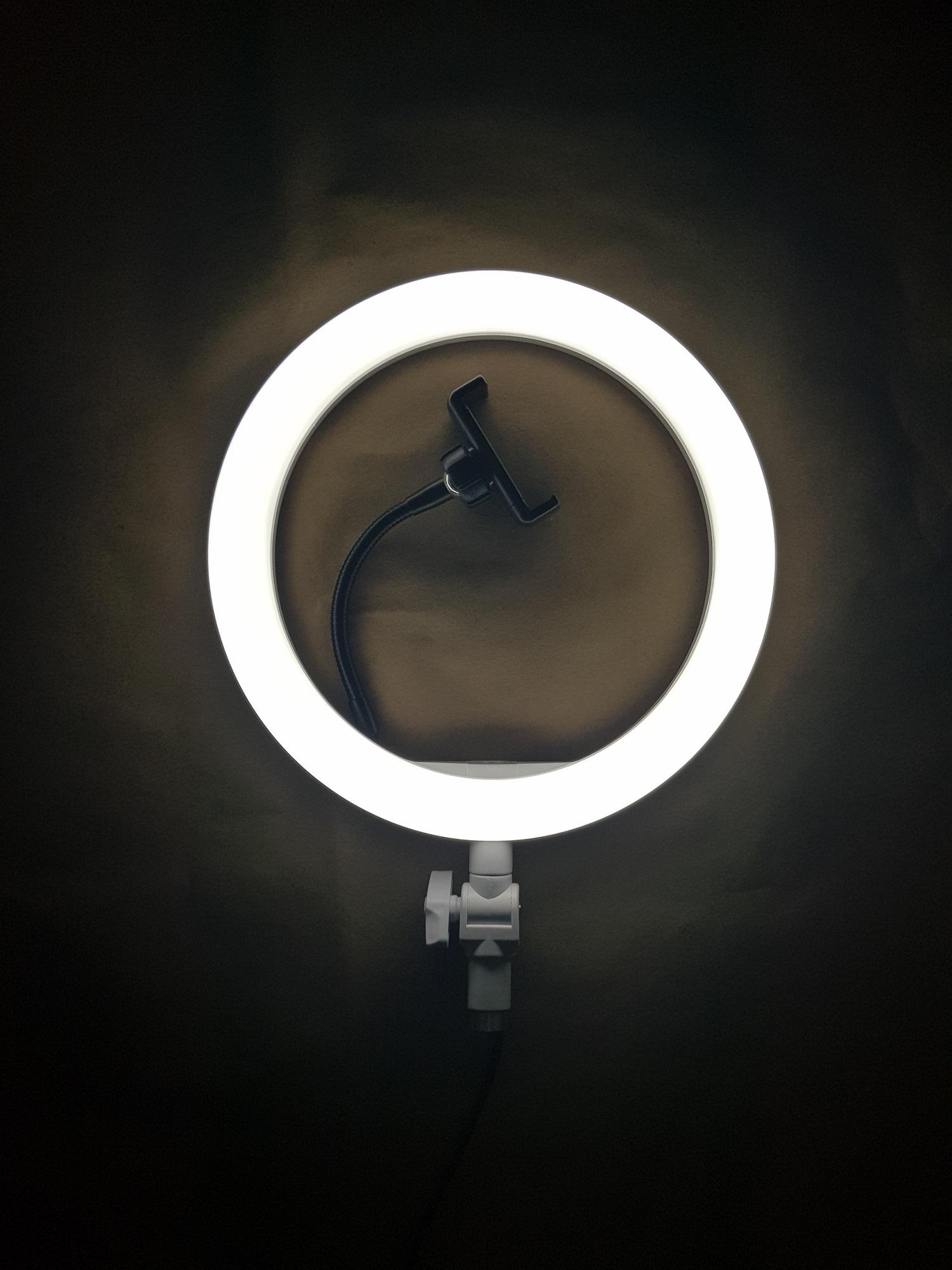 Đèn LED hỗ trợ livestream, chụp hình sản phẩm, makeup, studio-Ring fill light-K2