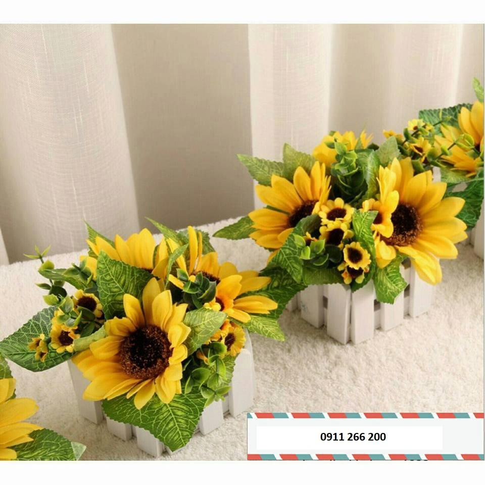 [HCM]Giỏ hoa hướng dương