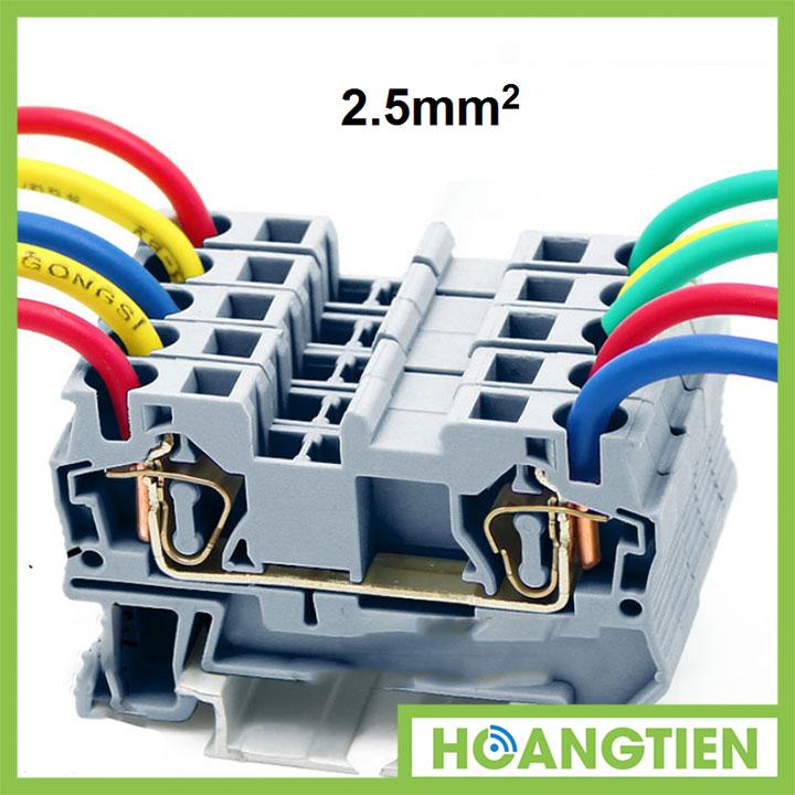 [HCM]Bộ 10 cút nối dây điện nhanh Teminal lắp tủ điện 2 đầu KV773-ST