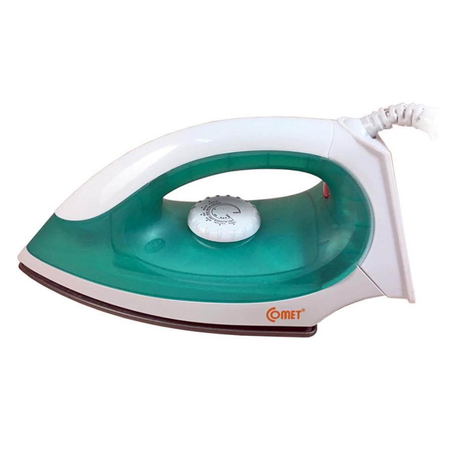 Bàn ủi khô Comet CM1126 ( 1,000 W ) ( Màu Xanh )