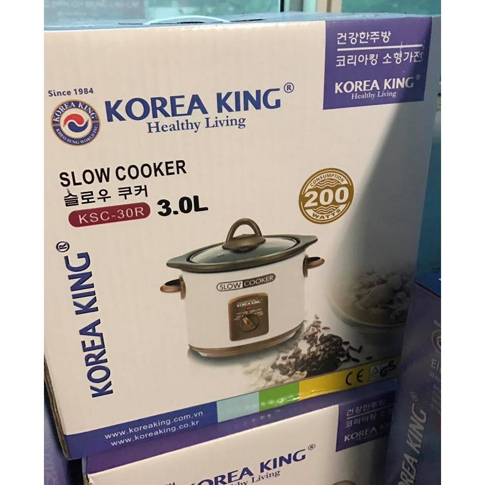 Nồi tiềm Korea King KSC-30R 3L 200W Màu Random