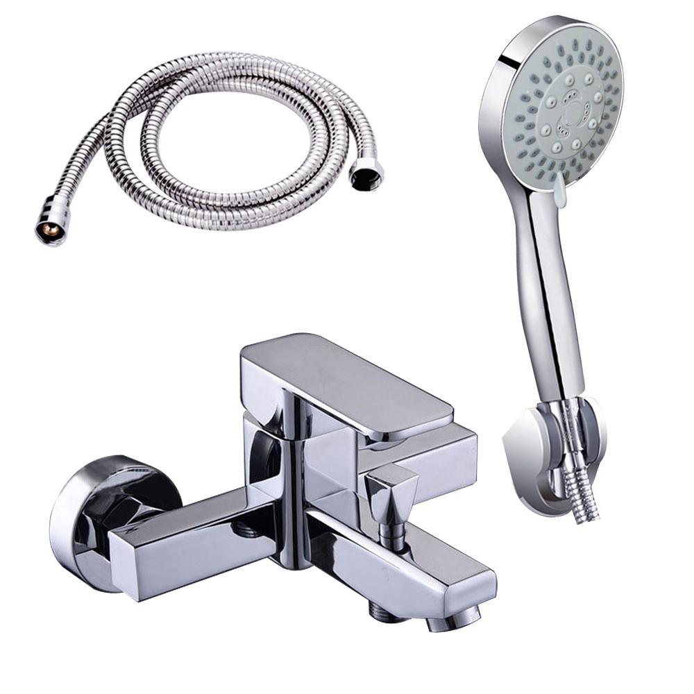 Bộ sen tắm vuông cao cấp SNL902 (đã bao gồm vòi hoa sen 5 chế độ nước)