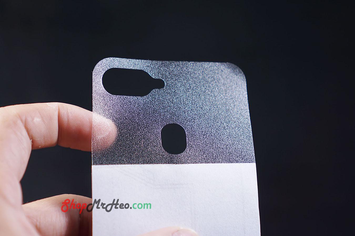[HCM]Bộ 3 Skin Dán Mặt Lưng Vân 3D OPPO F9