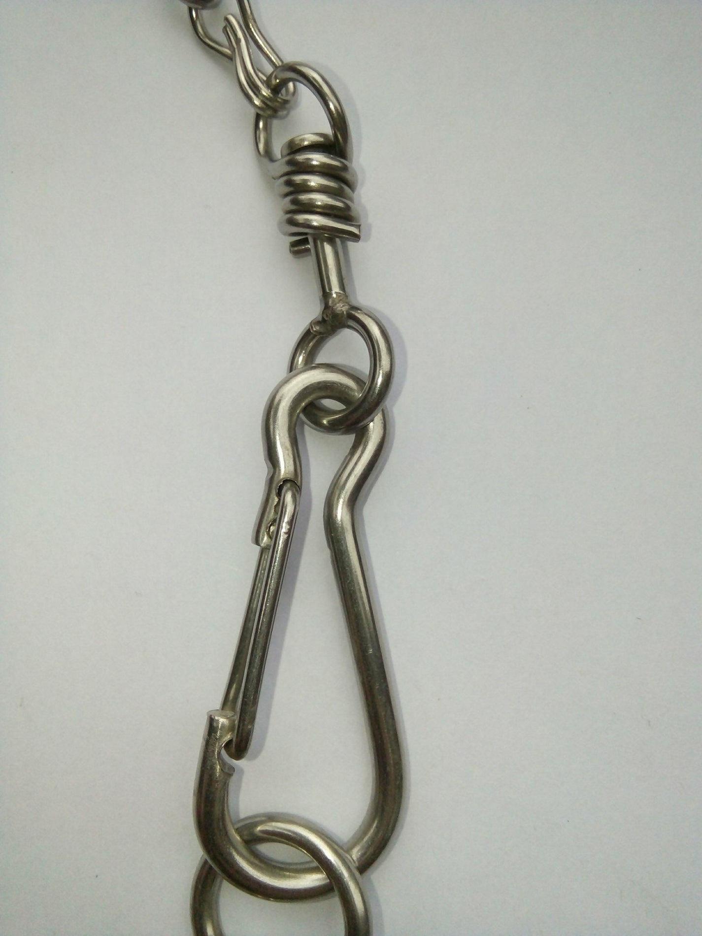 Xích inox kèm dây đeo cổ cho chó to